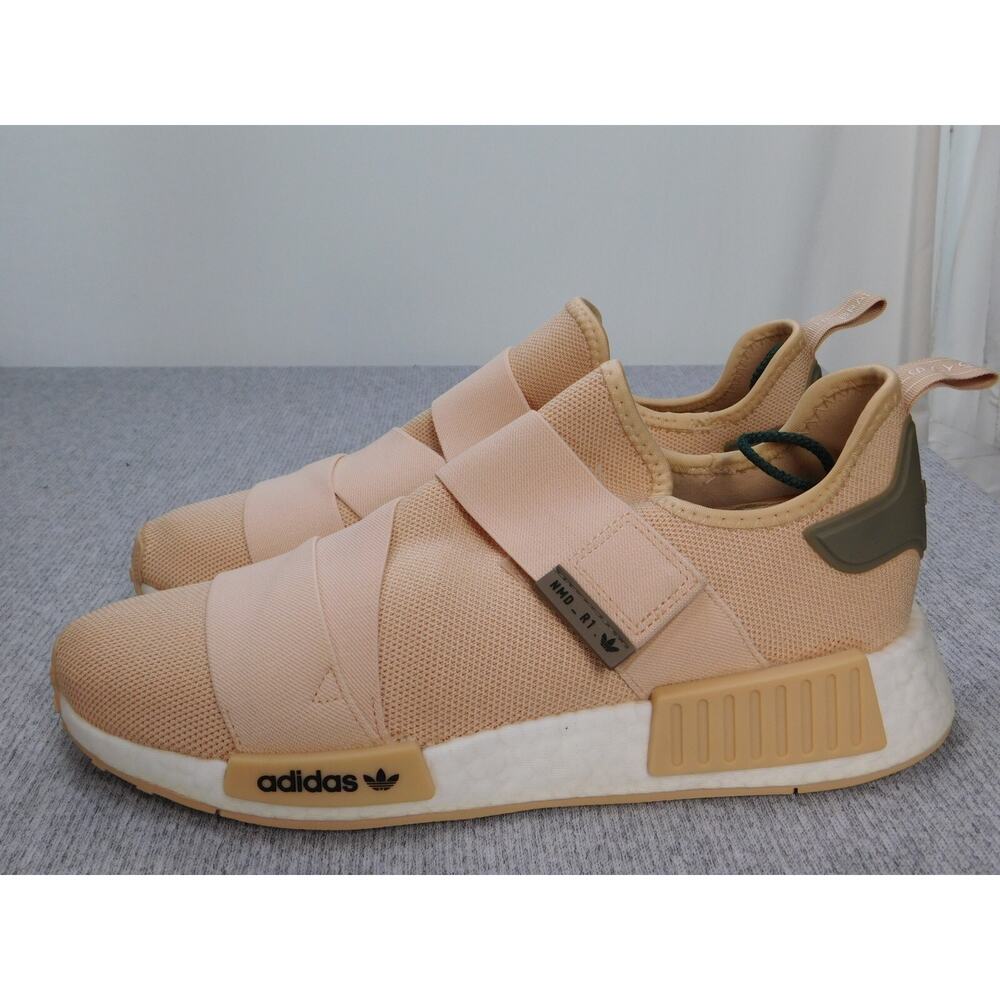 Adidas NMD_R1 Women's 11 Slip On Peach Comfort Outdoor Running Sneakers